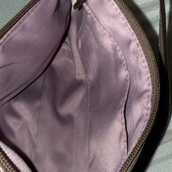 Coach Madison Leather Pleated Wristlet - Taupe / Gold Chain Link - Picture 6 of 6